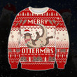 Merry Ottermas Ugly Christmas Sweater 3D Printed Best Gift For Xmas Adult | US5495