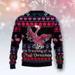 Flamingo Pink Ugly Christmas Sweater 3D Printed Best Gift For Xmas Adult | US4981
