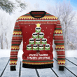 Bus Tree Christmas Sweater 3D Printed Best Gift For Xmas Adult | US6000