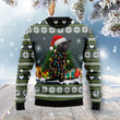 Black Cat Merry And Bright Ugly Christmas Sweater 3D Printed Best Gift For Xmas Adult | US5087
