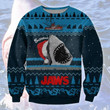 Santa Shark Ugly Christmas Sweater 3D Printed Best Gift For Xmas Adult | US5927