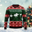 Time Plan For Christmas Horse Racing Ugly Christmas Sweater 3D Printed Best Gift For Xmas Adult | US6047