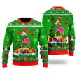 Flamingo Ho Ho Ho Christmas Ugly Christmas Sweater 3D Printed Best Gift For Xmas UH1223
