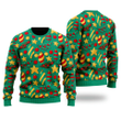 Green Tree With Star In Pattern Ugly Christmas Sweater 3D Printed Best Gift For Xmas UH2109