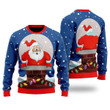 Funny Santa Loves Going Down Ugly Christmas Sweater 3D Printed Best Gift For Xmas UH1511