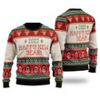 Happy Holiday Pattern Ugly Christmas Sweater 3D Printed Best Gift For Xmas UH2097