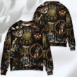 Cat Steampunk Art It's All About Magic - Sweater - Ugly Christmas Sweaters