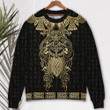 Viking Warrior The Raven Yellow Of Odin - Sweater - Ugly Christmas Sweaters