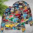 Car Route 66 Road Trip Puzzle - Sweater - Ugly Christmas Sweaters