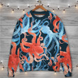 Octopus Colorful Ocean Life Basic - Sweater - Ugly Christmas Sweaters