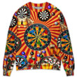 Dart Player Dart And Drink Beer - Sweater - Ugly Christmas Sweaters