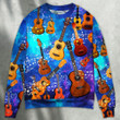 Guitar Ukulele Love Forever - Sweater - Ugly Christmas Sweater
