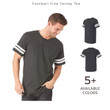 Football Fine Jersey Tee - Personalized Shirt,Custom T-shirt, Custom Tank, Custom Shirt Printing, Custom Shirt