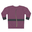 Basil Purple Bathrobe Long Sleeve Sweatshirt, Great Mouse Detective Costume, Basil Costume, Animal Kingdom Sweatshirt, Disneyland Sweatshirt