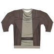 Obi-Wan Kenobi Long Sleeves Shirt, Star Wars Sweatshirt, Disney TV Series 2022 Cosplay, Jedi Master Robe, Legendary, Galactic Republic