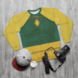 WandaVision Series Costume, Green and Yellow Vision Halloween Sweatshirt, Vision Sweatshirt, Vision Outfits Inspired, Wandavision Sweatshirt