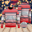 Merry Christmas Sleigh It Ugly Christmas Sweater 3D Printed Best Gift For Xmas UH2031