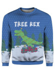 Tree Rex Ugly Christmas Sweater 3D Printed Best Gift For Xmas Adult | US5368