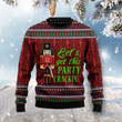 Lets Get This Party Crackin Nut Cracker Ugly Christmas Sweater 3D Printed Best Gift For Xmas Adult | US4611