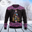 Butterfly Christmas Tree Ugly Christmas Sweater