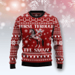 Horse Through The Snow Ugly Christmas Sweater