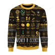 Hobby  Women In Science Ugly Christmas Sweater
