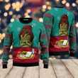Funny Dachshund Breakfast Ugly Christmas Sweater 3D Printed Best Gift For Xmas UH1521
