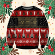 3D Print Knitting Pattern Guitar Ugly Christmas Sweater