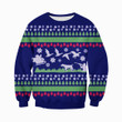 3D All Over Printed Ugly Sweater Hunting Duck Shirts and Shorts