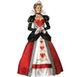 FREE SHIPPING Queen of Hearts Alice In Wonderland Ladies Costume