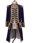 18th Century Mens Royal Military Medieval Uniform Jacket Costume Colonial Tuxedo Hamilton Coat George Washington