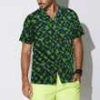 Shamrock Seamless Pattern Hawaiian shirt