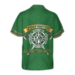 Firefighter Irish Braitre Thar Gach Ni Hawaiian Shirt, Green Cross Axes Irish Fire Dept Logo Firefighter Shirt For Men