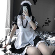 Amine Maid Cosplay Kasugano Sora Clothes Kawaii Lolita French Dress Girls Woman Waitress Party Stage Costumes Cafe Outfit Suit