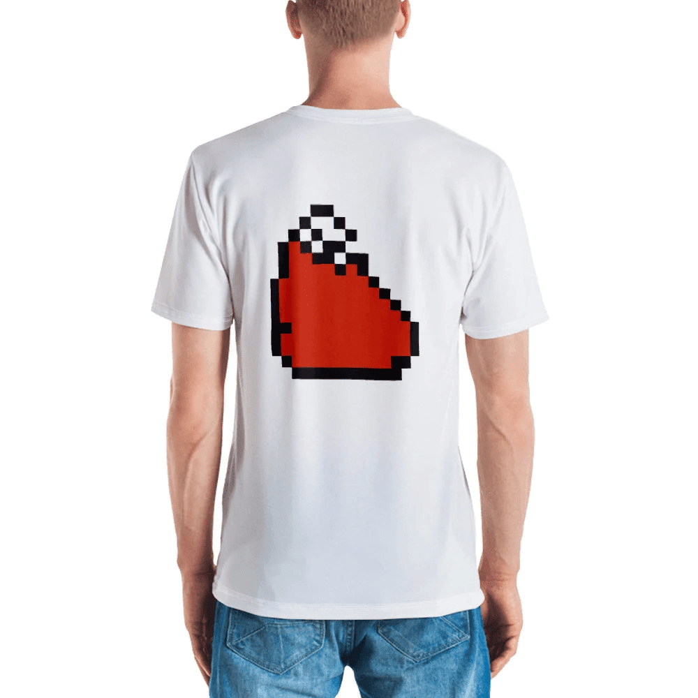 8-Bit Fishfry Men's T-Shirt Red