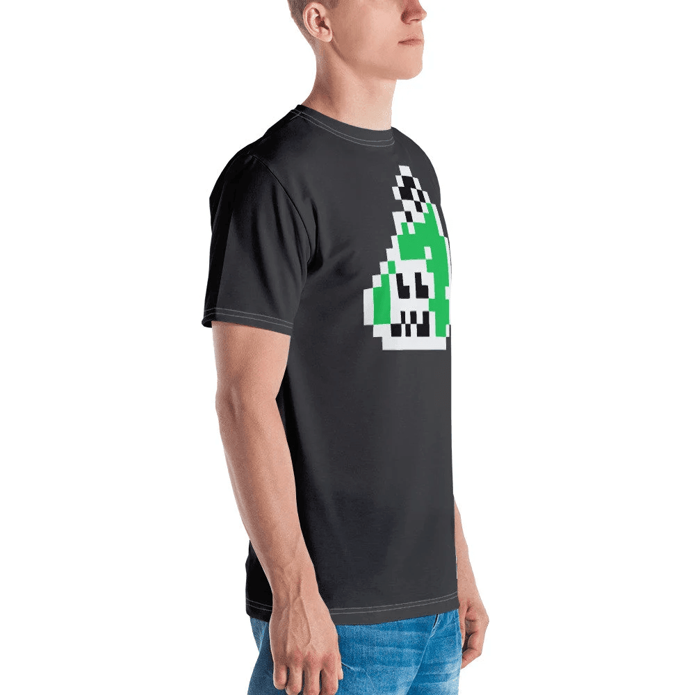 8-Bit Fishfry Men's T-Shirt Black