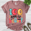 100 Days of School Shirt, 100 Day Shirt, 100th Day Of School Celebration, Student Shirt,Back to School Shirt, Gift For Teacher B-11012334