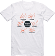 Science Mens T-Shirt Chemistry Molecule Design Regular Fit 100% Cotton Tee