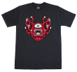 Beholder Dungeons and Dragons Monster Retro Men's Regular Fit Black T Shirt