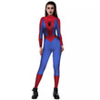 Halloween Spider Cobweb Costume Jumpsuit Catsuit Adult Women Zentai Cosplay Party Fancy Outfit Carnival Catsuit For Lady