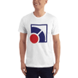 Red and Blue Abstract Ball T-Shirt
