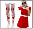Bloody Dress Up Gothic Dress For Girls Halloween Scary Costume Carnival Horror Doll Zombie Cosplay Costume