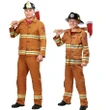 new Firefighter Cosplay Halloween Costumes for Kids Children adult Fire Police Clothing Fireman Uniform for Boy men Costume Set