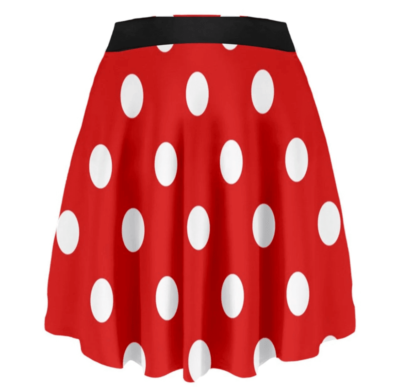Woman minnie mouse skirt - dots skirt - minnie costume - polka dots skirt