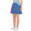 Pink and Blue! Sleeping Beauty Running Costume Skater Skirt