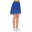 Anna Frozen Inspired Running Costume Skater Skirt