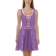 Rapunzel Inspired Skater Dress