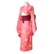 Brdwn Gugure! Kokkuri-san Womens Ichimatsu Kohina Cosplay Costumes Kimono Suit