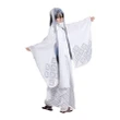 Brdwn Nurarihyon No Mago Womens Oikawa Tsurara Cosplay Costume Kimono Suit (Haori+Belt+Scarves)
