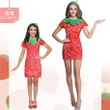 Halloween Strawberry Skirt Fruit Party Costume For Adult And Children